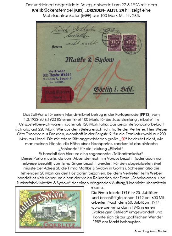 Infla Eilbotenbrief